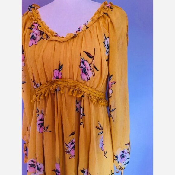 Anthropologie Moon River Floral Sun Dress - Picture 6 of 7